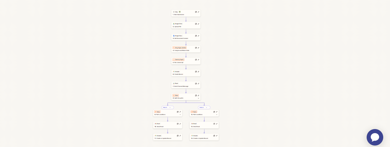 AI Job Applicant Screener workflow
